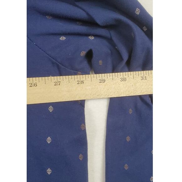 Pajamagram Geo-Printed Classic Button-Front Pajamas, Men Size XXL PRE-OWNED - Picture 5 of 10